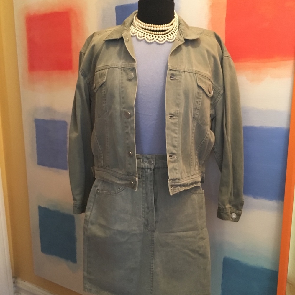 Jean Jacket & Skirt Set Made in Heaven